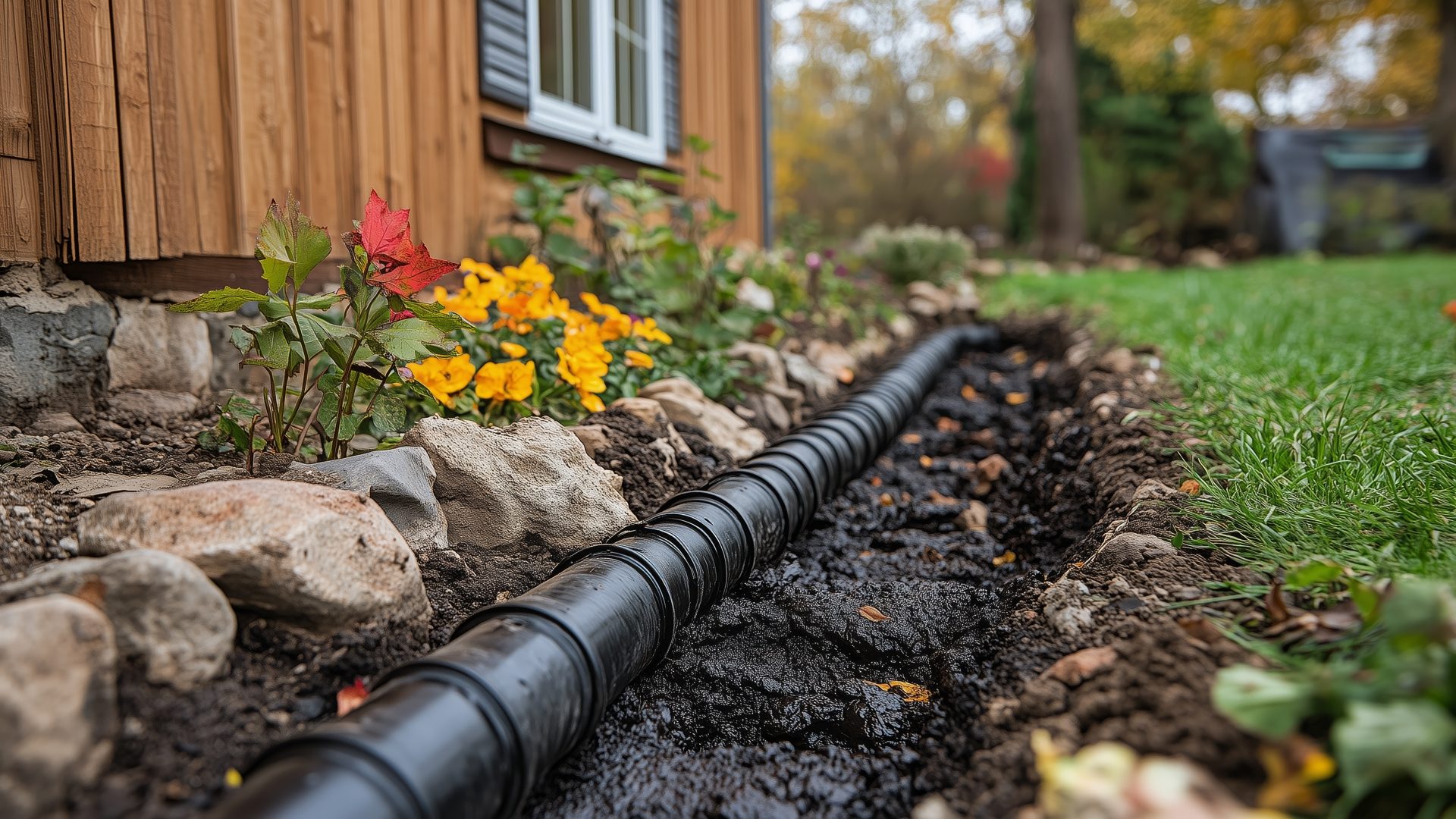 Improving Drainage Before the Spring Thaw