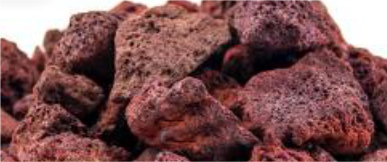 Burgundy Lava Rock